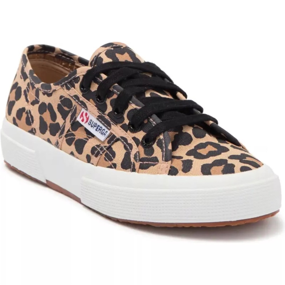SUPERGA Fantasy Cotu Leopard Sneaker